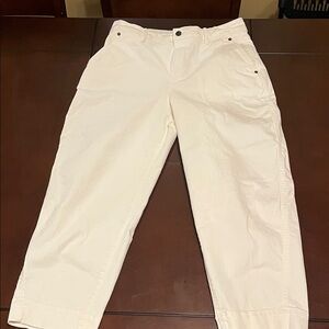 GAP Barrel Khaki High-Rise Trousers NWOT